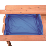 Sand & Water Wooden Picnic Table
