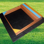 Wooden Kids Backyard Sandbox Children Outdoor Play Toy Sandpit