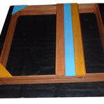 Wooden Kids Backyard Sandbox Children Outdoor Play Toy Sandpit