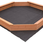Kids Sand Pit Large Octagonal Wooden Sandpit