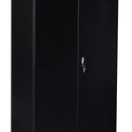 Two-Door Shelf Office Gym Filing Storage Locker Cabinet Safe