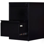 2-Drawer Shelf Office Gym Filing Storage Locker Cabinet