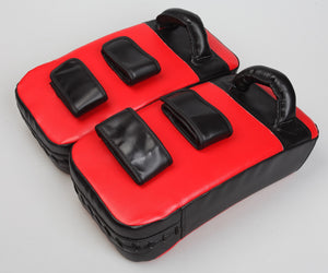 2 x Thai Boxing Punch Focus Pad Mitts Training Hit Strike Shield