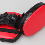 2 x Thai Boxing Punch Focus Gloves Kit Training Red & Black