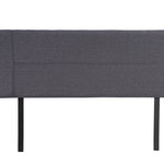 Linen Fabric King Bed Headboard Bedhead - Grey