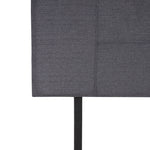 Linen Fabric Double Bed Headboard Bedhead - Grey