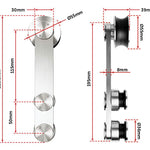 Sliding Barn Door Hardware Stainless Steel