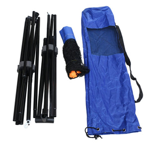 6 Meters Portable Foldable Mini Tennis Net & Post Set