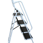 Foldable Non Slip 4 Step Steel Ladder