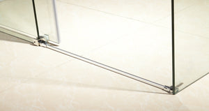 Shower Screen 1200x900x1950mm Frameless Glass Sliding Door By Della Francesca