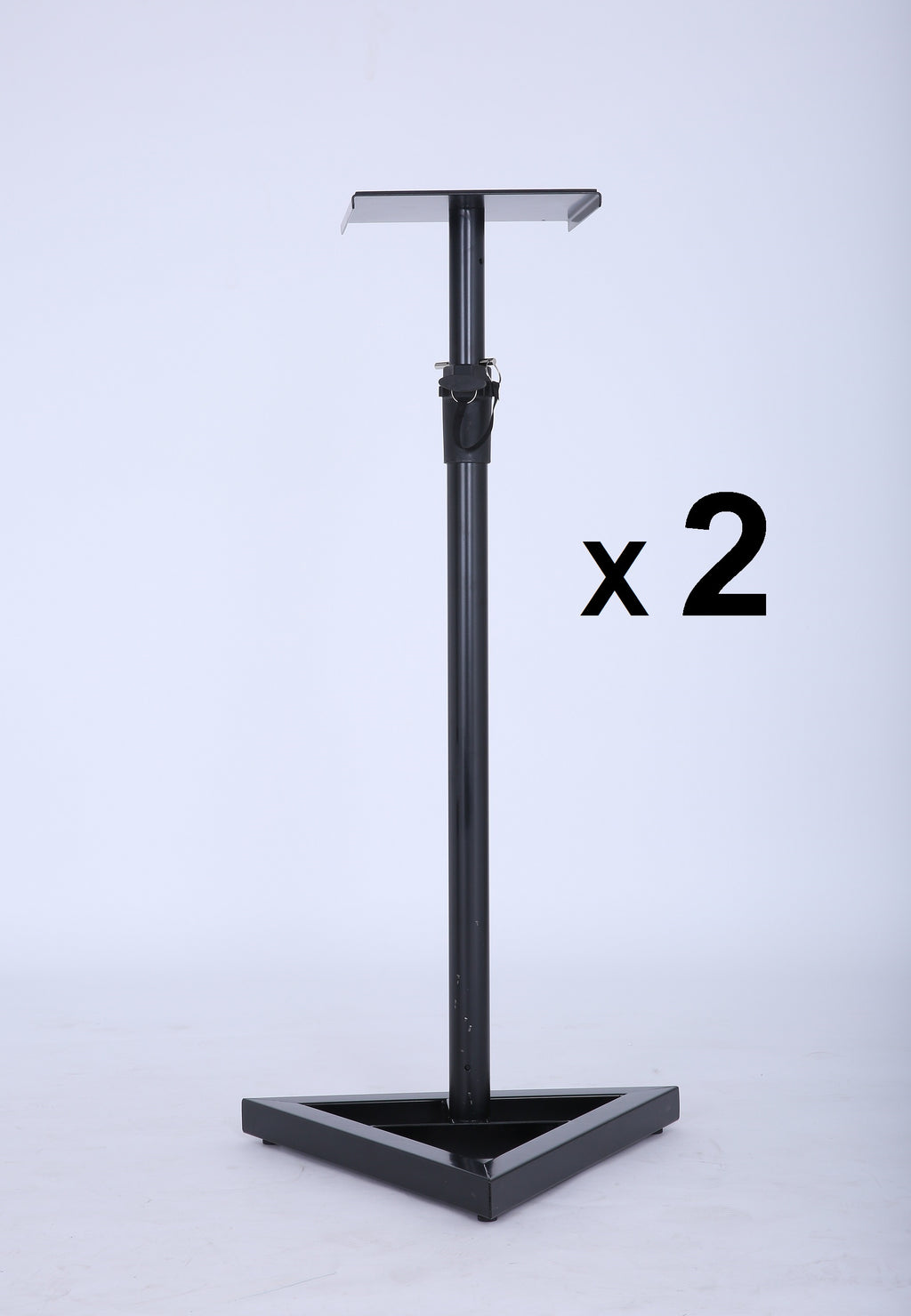 2X PA Studio Monitor Speaker Floor Stand