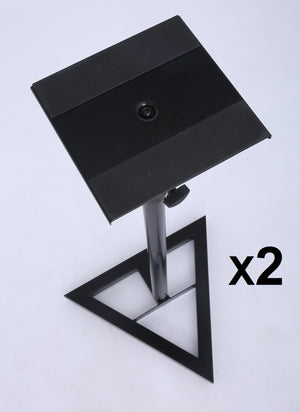 2X PA Studio Monitor Speaker Floor Stand