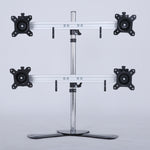 Quad/4/Four XL LCD Monitor Desktop Freestanding Mount Stand