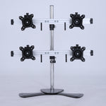 Quad/4/Four XL LCD Monitor Desktop Freestanding Mount Stand