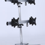 Quad/4/Four XL LCD Monitor Desktop Freestanding Mount Stand