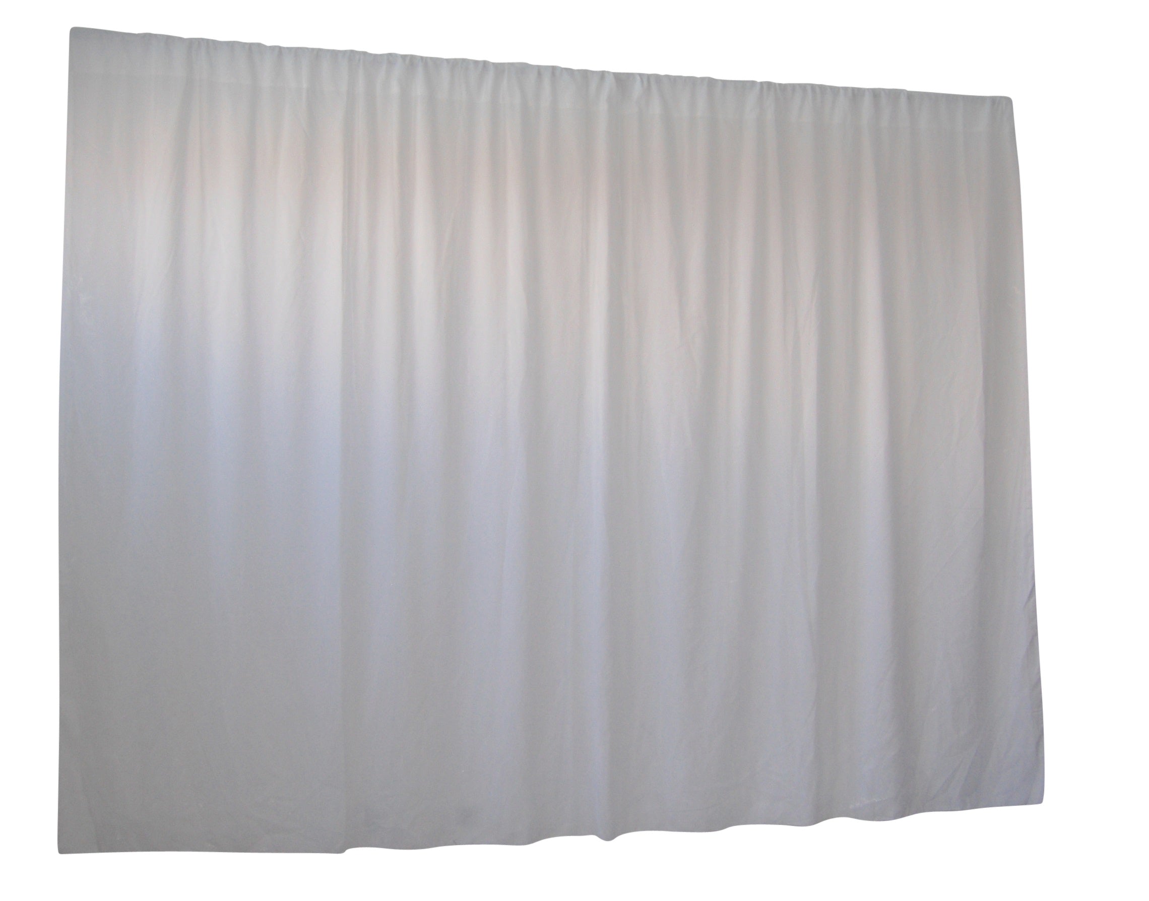 2.8M X 6M White Wedding Drape Backdrop Curtain