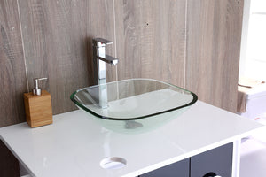 12mm Tempered Glass Above Countertop Basin for Vanity