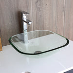 12mm Tempered Glass Above Countertop Basin for Vanity