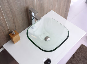 12mm Tempered Glass Above Countertop Basin for Vanity