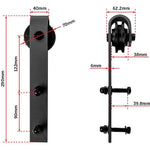 3.6m Sliding Barn Door Hardware