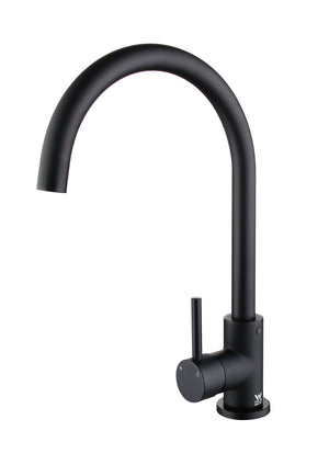 Basin Mixer Tap Faucet Kitchen Laundry Sink - BLACK