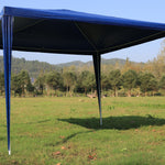3x3m Gazebo Outdoor Marquee Tent Canopy Blue