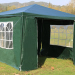 3x3m Gazebo Outdoor Marquee Tent Canopy Green