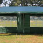 3x6m Gazebo Outdoor Marquee Tent Canopy Green
