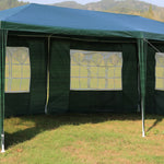 3x6m Gazebo Outdoor Marquee Tent Canopy Green