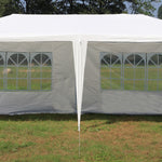 3x6m Gazebo Outdoor Marquee Tent Canopy White