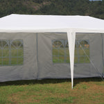 3x6m Gazebo Outdoor Marquee Tent Canopy White