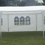 3x9m Wedding Outdoor Gazebo Marquee Tent Canopy White