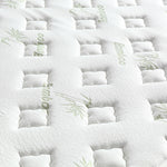 Palermo Double Luxury Latex Pillow Top Topper Spring Mattress