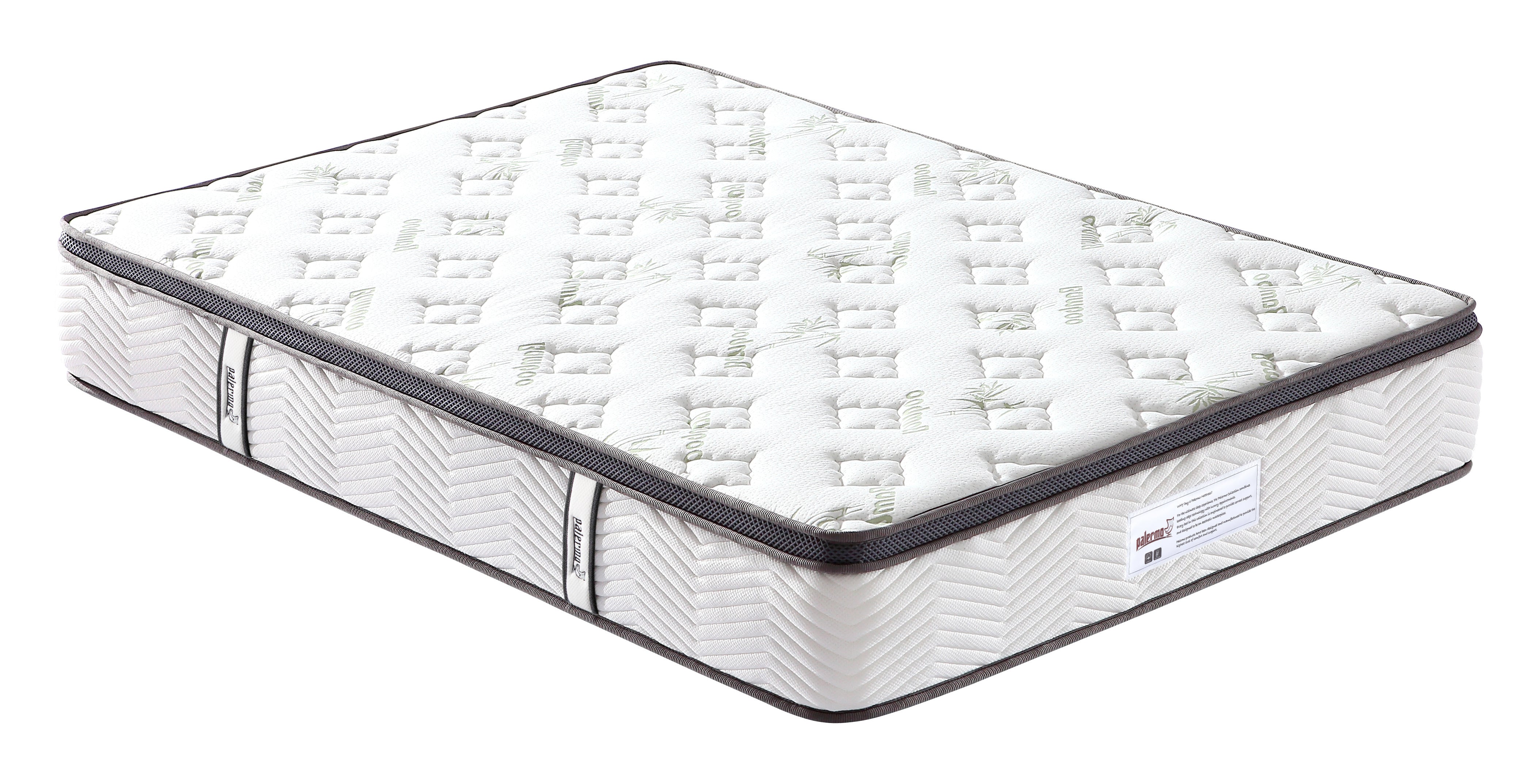 Palermo Double Mattress EuroTop with Latex Pocket Spring