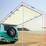1.4m x 2m Car Side Awning Roof