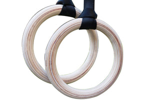 Birch Wood Gymnastic Rings