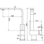 Kitchen Mixer Tap Faucet - Laundry Bathroom Sink