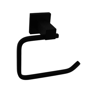 Classic Toilet Paper Holder Electroplated Matte Black Finish