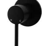 Shower Bath Mixer Tap WATERMARK Approved Electroplated Matte Black