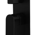 Shower Bath Mixer Diverter Tap WATERMARK Approved Electroplated Matte Black