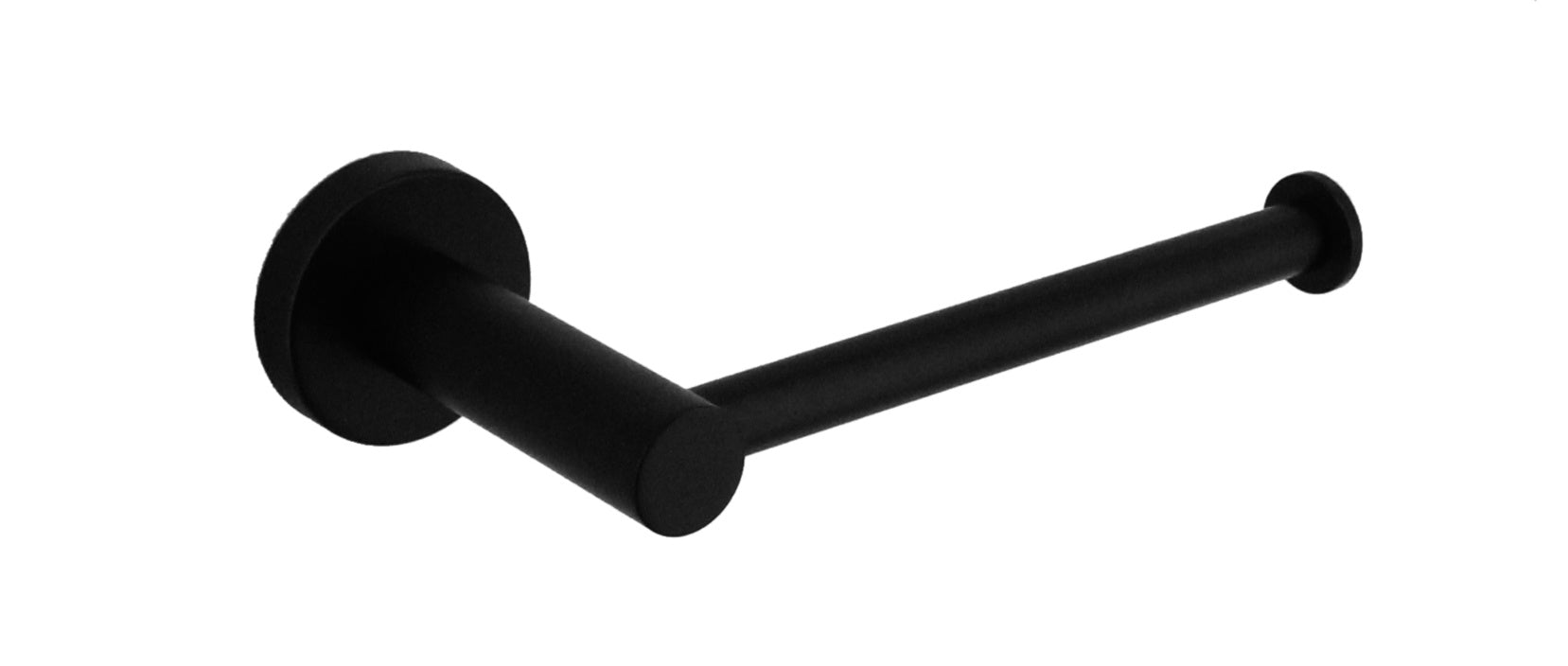 Classic Toilet Paper Holder Bathroom Electroplated Matte Black Finish