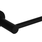 Classic Toilet Paper Holder Bathroom Electroplated Matte Black Finish