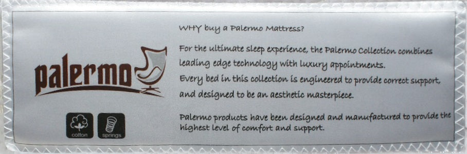 PALERMO King Single Bed Mattress