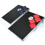 Bean Bag Toss Cornhole Game Set Aluminium Frame Portable Design