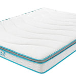 Palermo Queen 20cm Memory Foam and Innerspring Hybrid Mattress