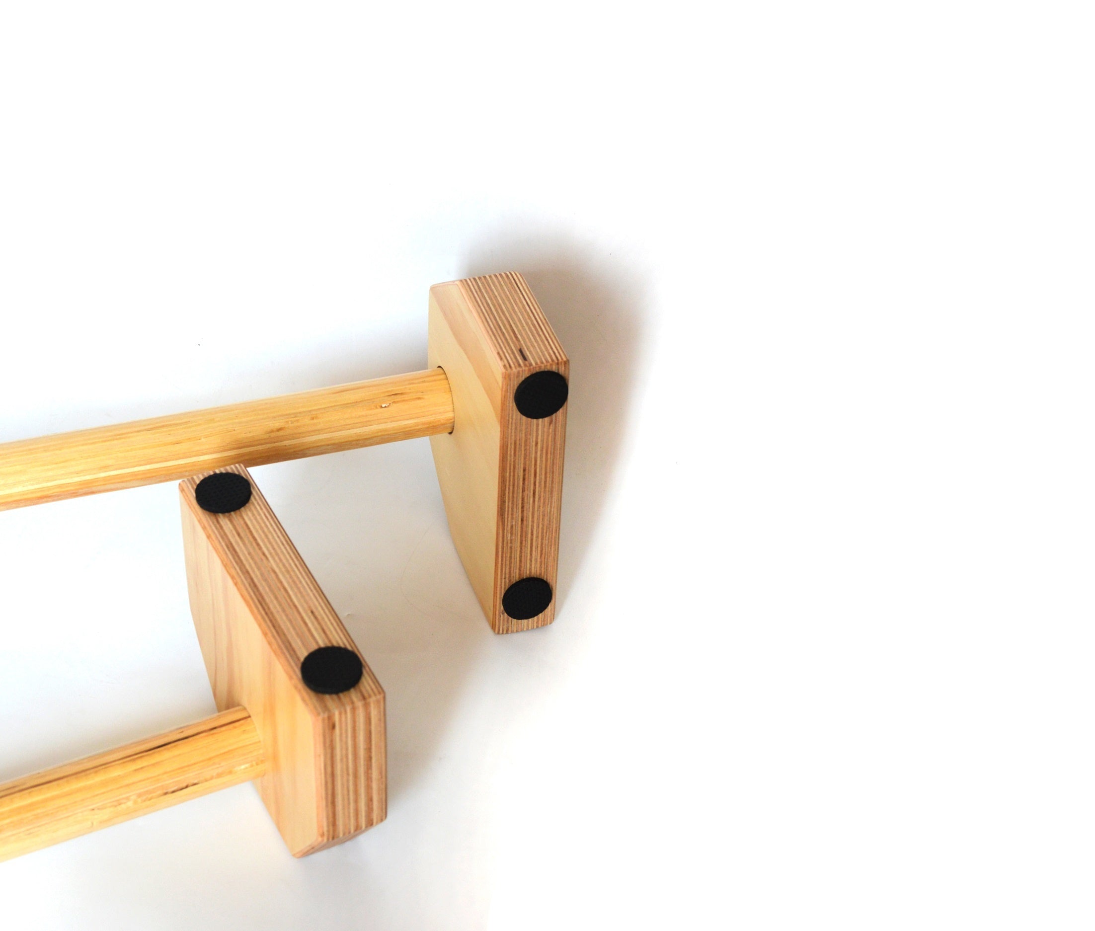 Wooden Parallette Bars Push Up & Dip Workouts