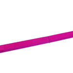 2.45m (8FT) Gymnastics Folding Balance Beam Pink Synthetic Suede