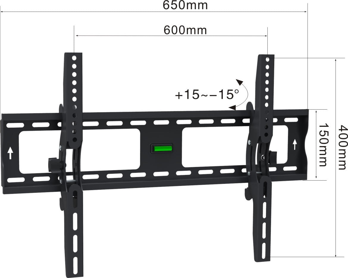 37-70" Slim Plasma LED LCD TV Wall Mount Bracket