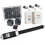500KG 10W Solar Single Swing Auto Motor Remote Gate Opener