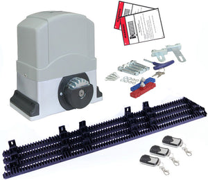 1800KG Auto Slide Sliding Gate Opener Automatic w 4m Rail
